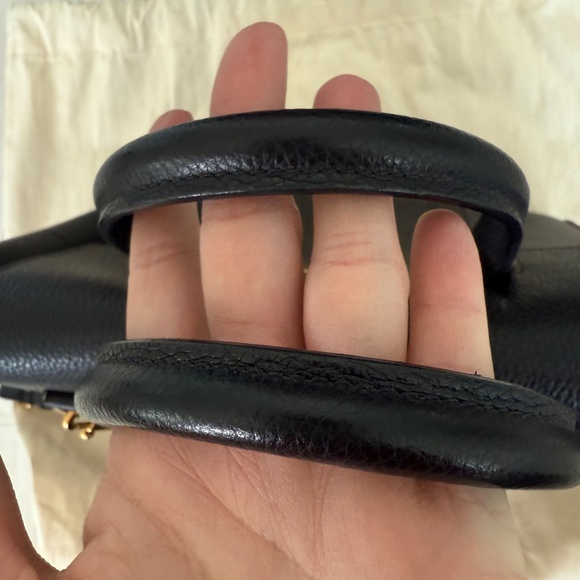 Mulberry Small Bayswater Tote in Black Grained Leather - Picture 9 of 16